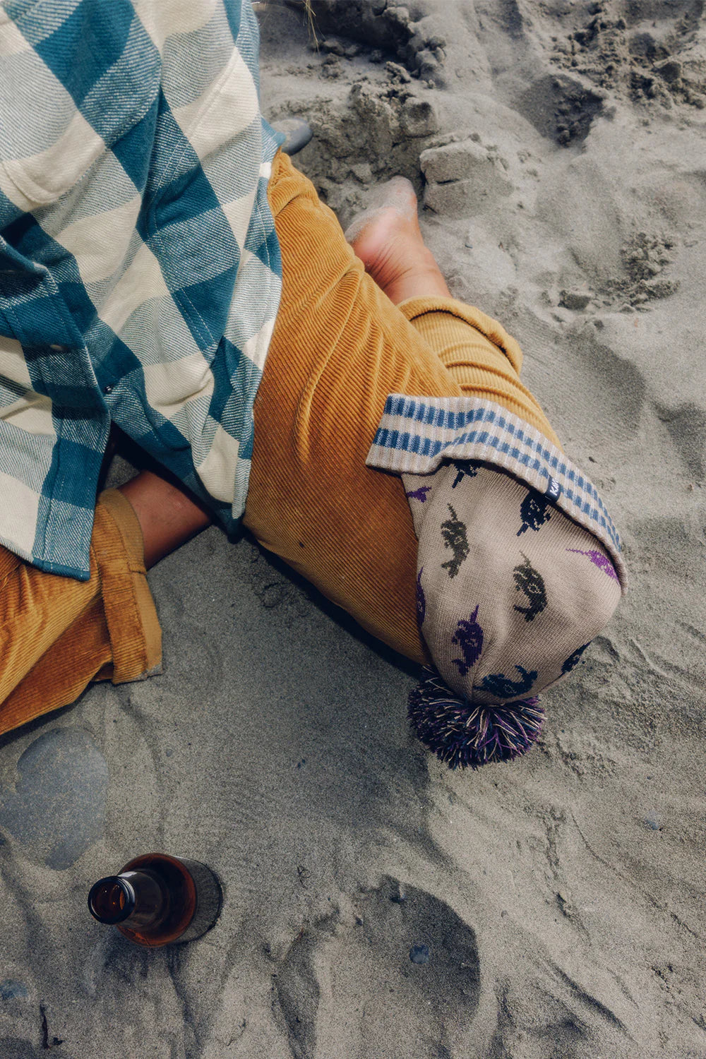 Herschel Pom Pom Beanie - Narwhal Seas