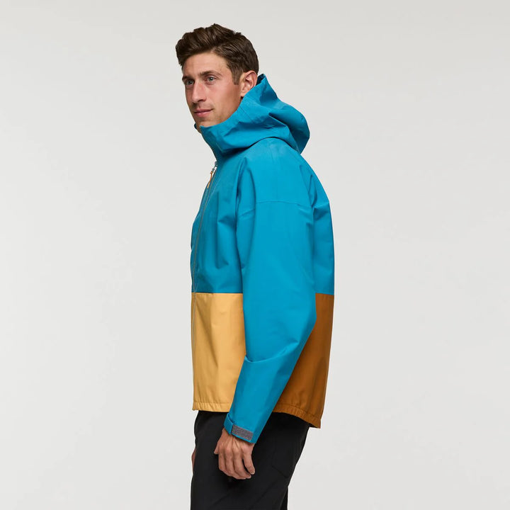 Cielo Rain Jacket - Lake and Curry