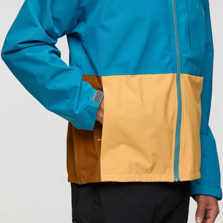 Cielo Rain Jacket - Lake and Curry