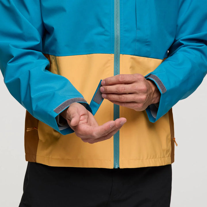 Cielo Rain Jacket - Lake and Curry
