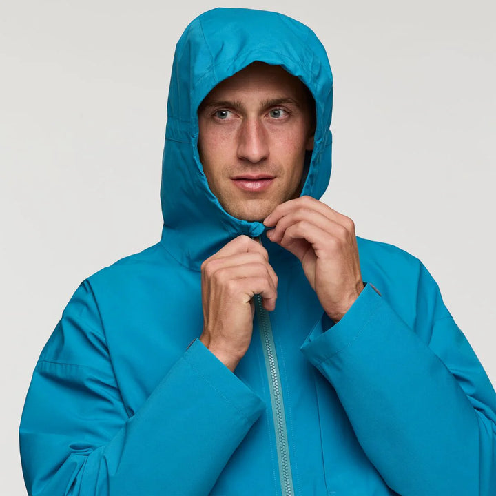 Cielo Rain Jacket - Lake and Curry