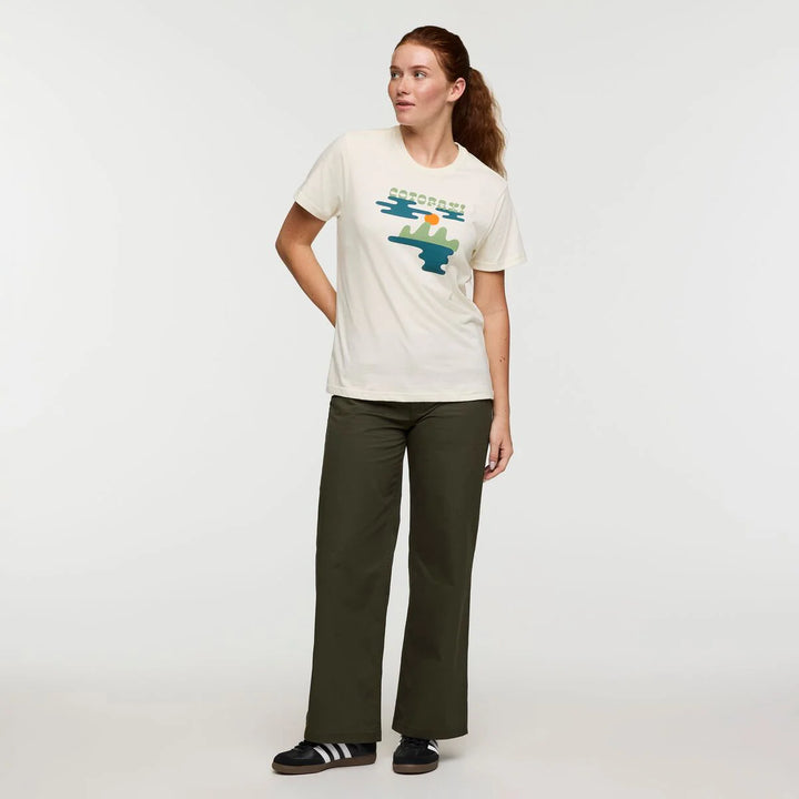 Sunrise Lake T-Shirt - Bone