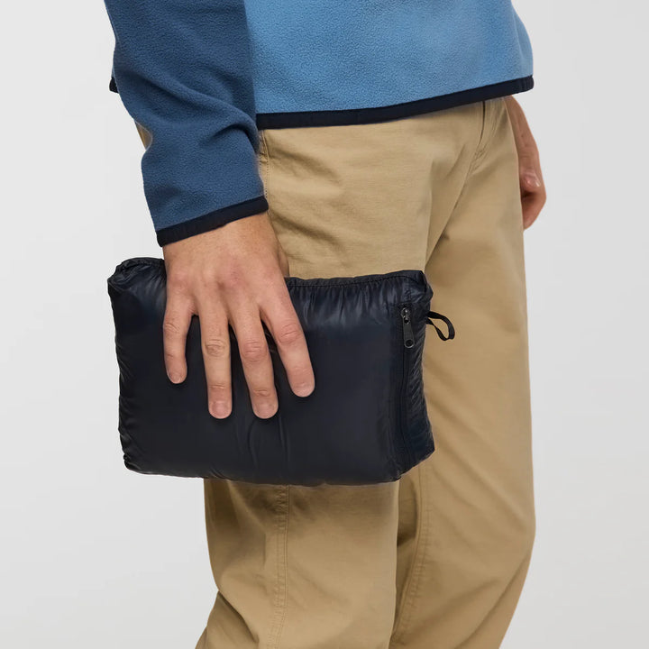 Fuego Down Hooded Jacket - Carbon Stripes | Men's