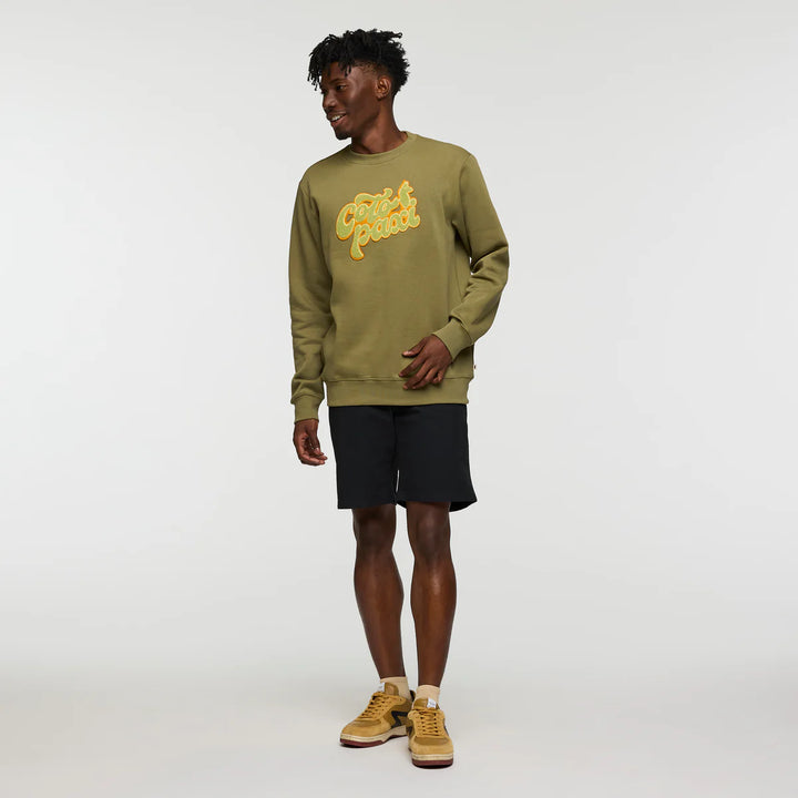 Coto-Patch Crew Sweatshirt - Moss