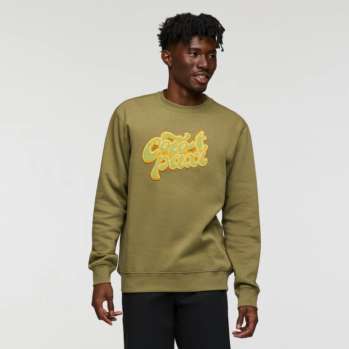 Coto-Patch Crew Sweatshirt - Moss