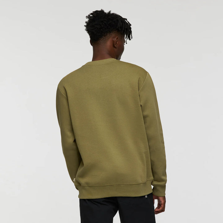 Coto-Patch Crew Sweatshirt - Moss