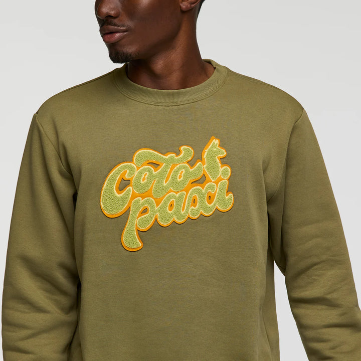 Coto-Patch Crew Sweatshirt - Moss