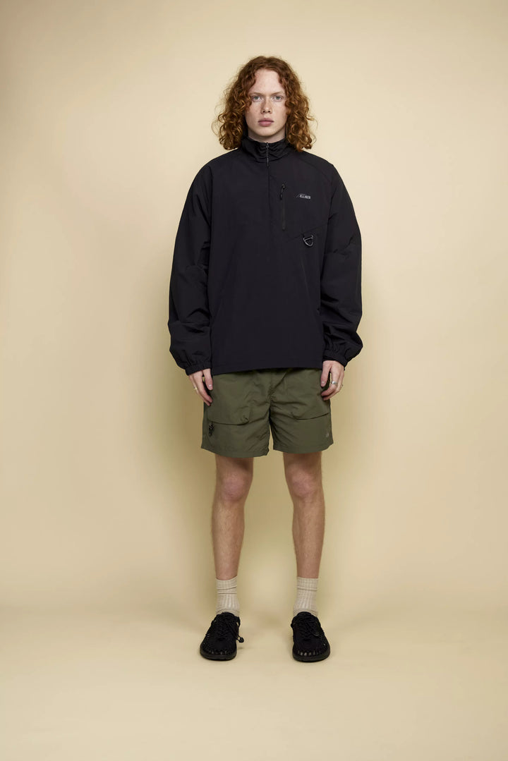 Coppa Pullover Jacket - Black