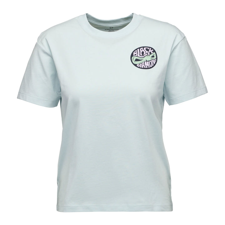 Rope Badge Short Sleeve Tee - Belay Blue | Womens
