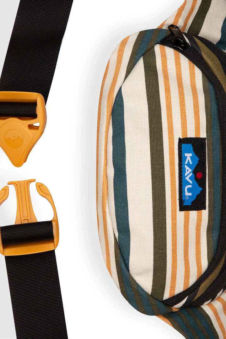 Canvas Spectator Bag - Kelp Stripe