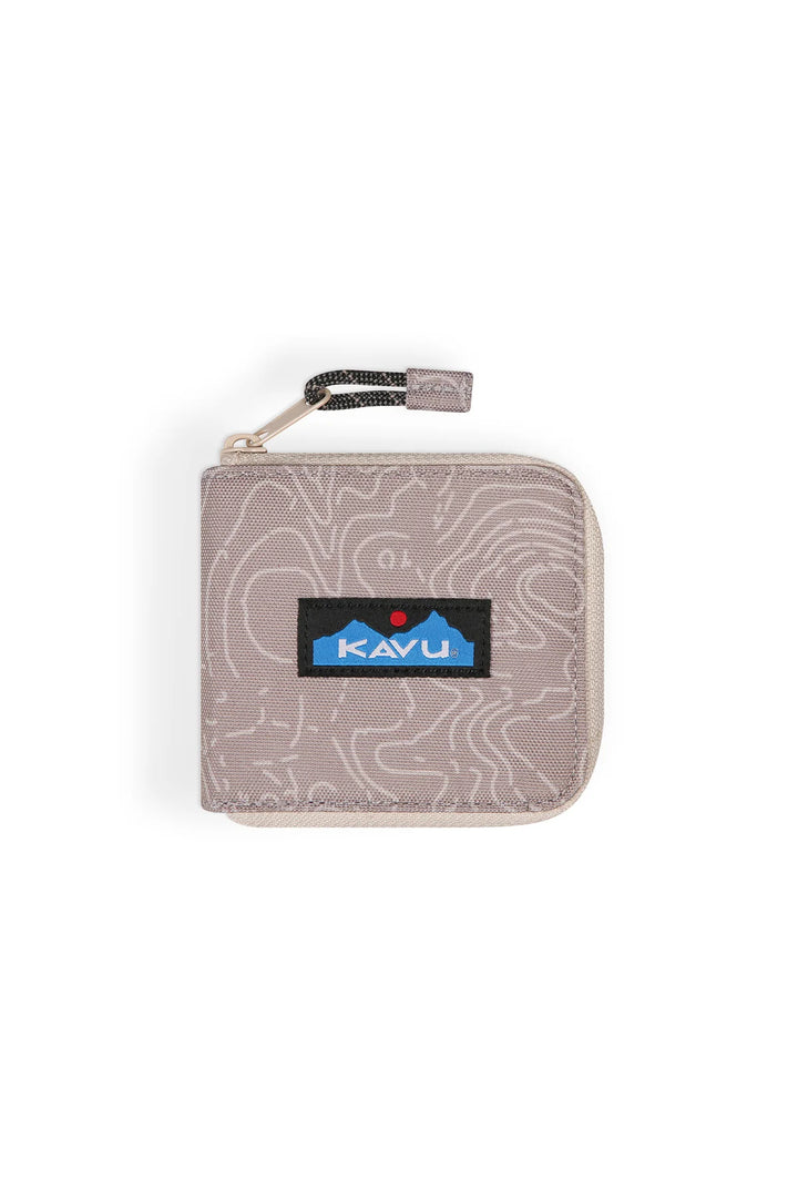 Zip Around Wallet - Taupe Topo