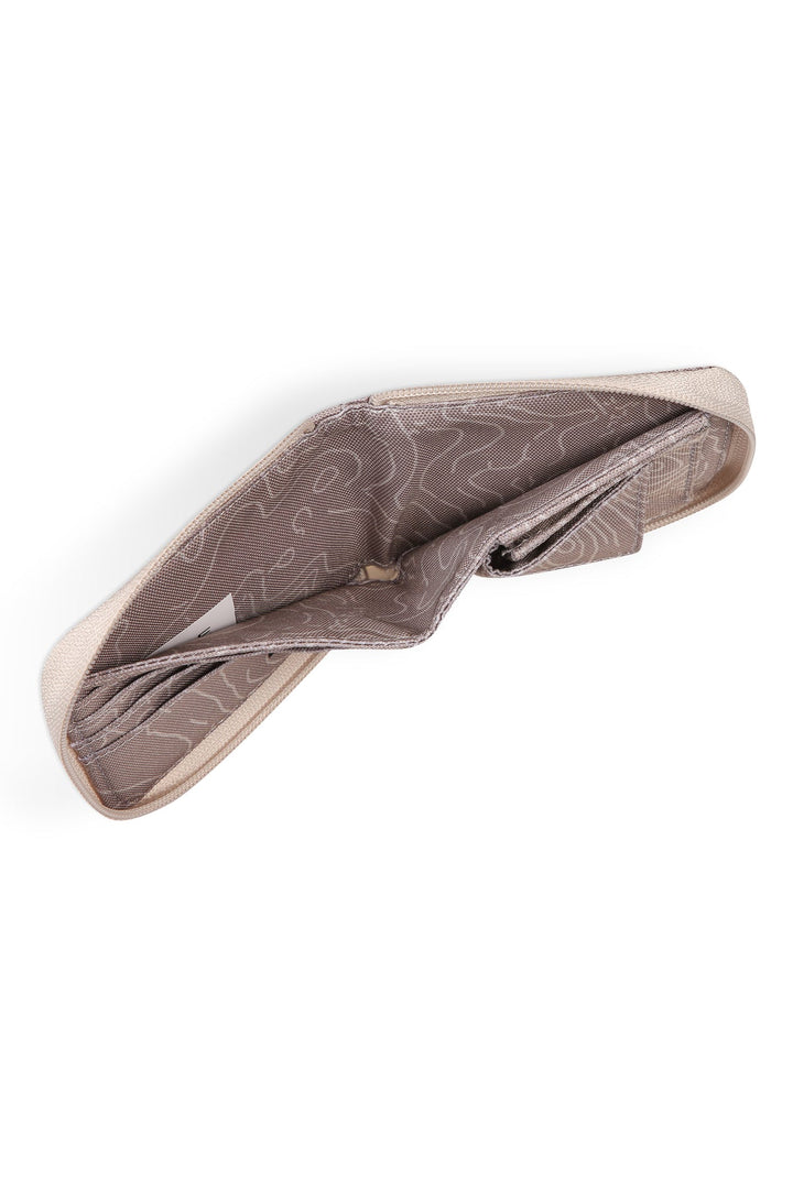 Zip Around Wallet - Taupe Topo