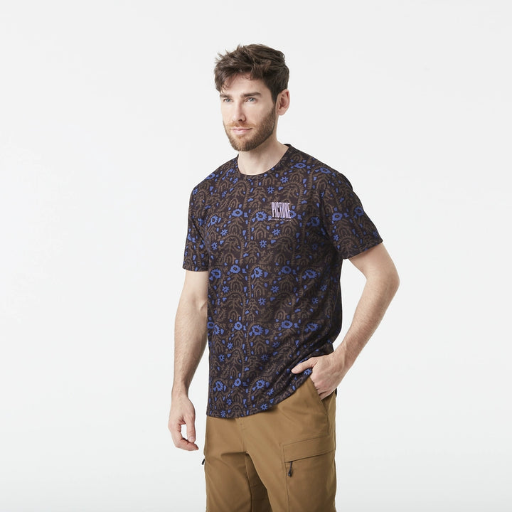 Timont Printed SS Tech Tee | Mens