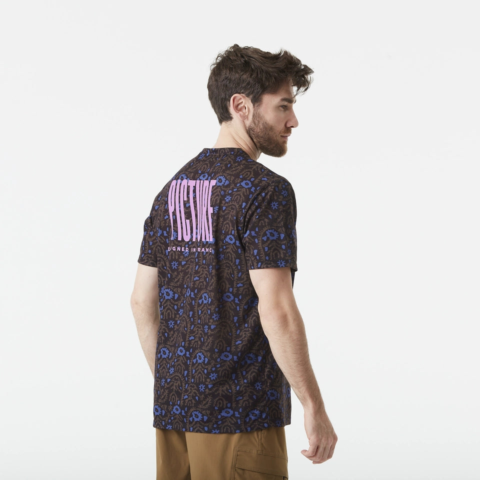 Timont Printed SS Tech Tee | Mens