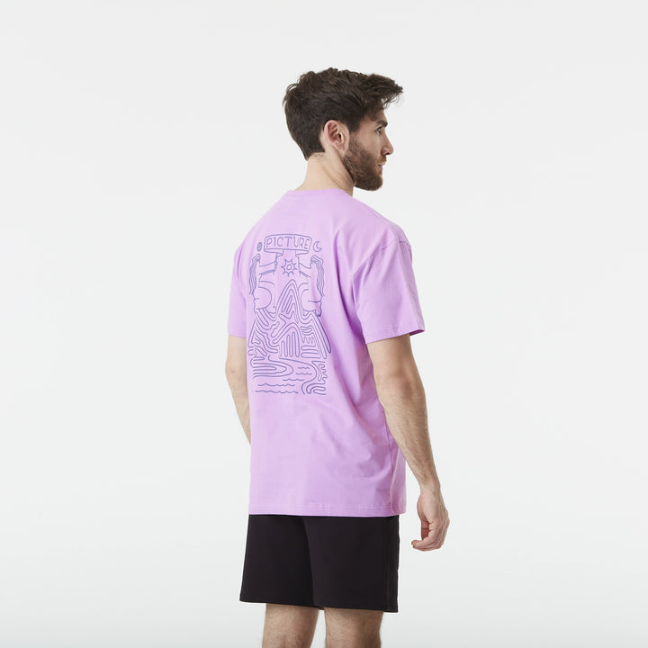 Terra Tee - Sheer Lilac | Mens