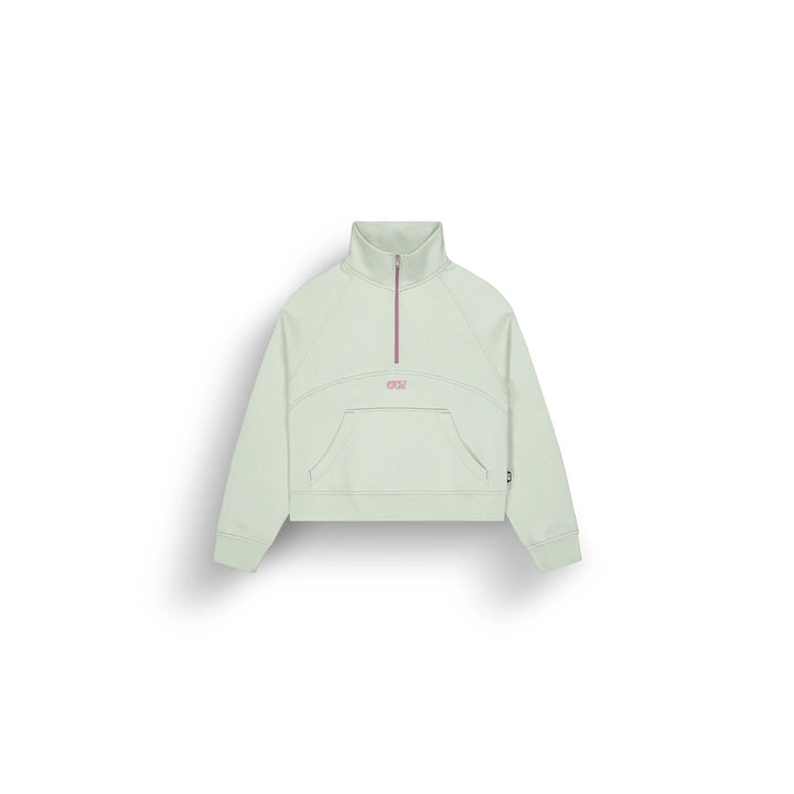 Quenda Zip Sweater - Cloudy Blue | Womens