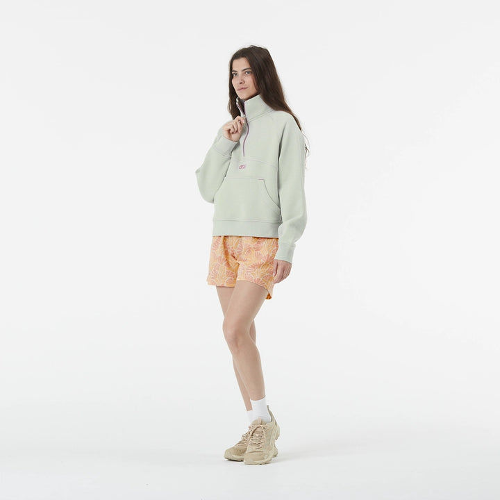 Quenda Zip Sweater - Cloudy Blue | Womens