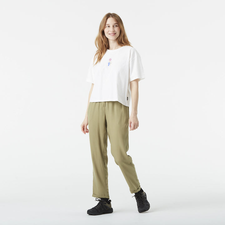 Keynee Long Tee - White | Womens