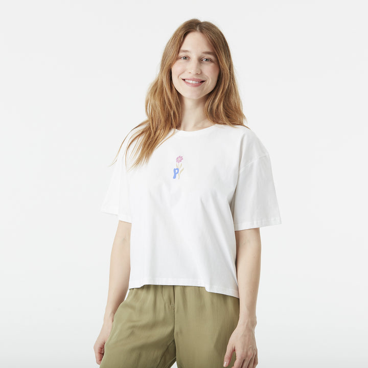 Keynee Long Tee - White | Womens