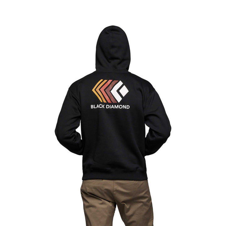 Faded Full Zip Hoody - Black