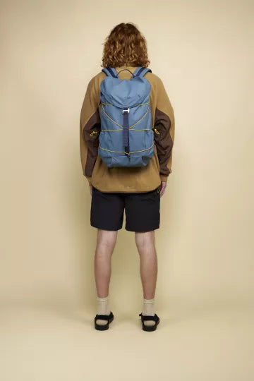 Wharfe Flap Over Backpack 22L - Steel Blue