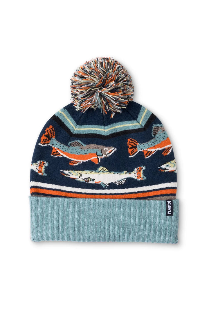KAVU Herschel Pom Pom Beanie - Go Fish