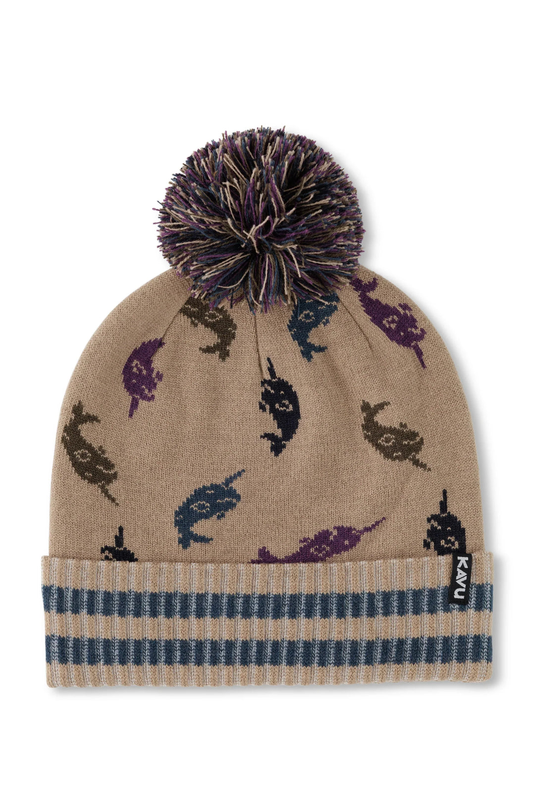 KAVU Herschel Pom Pom Beanie - Narwhal Seas