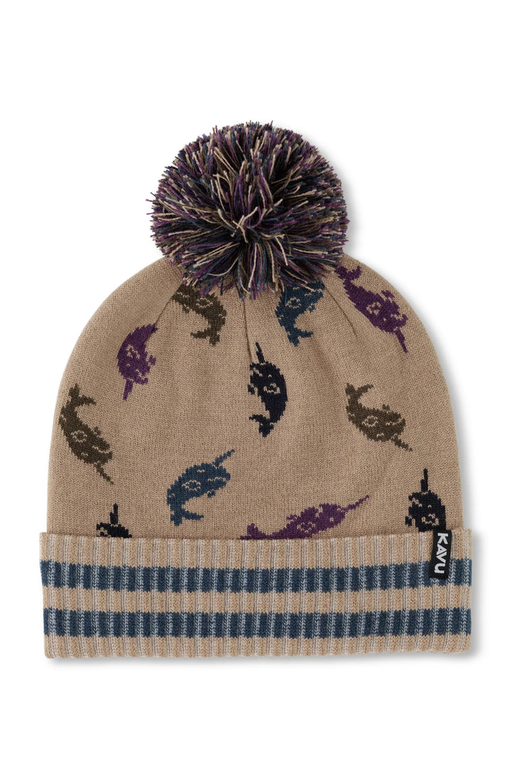 KAVU Herschel Pom Pom Beanie - Narwhal Seas