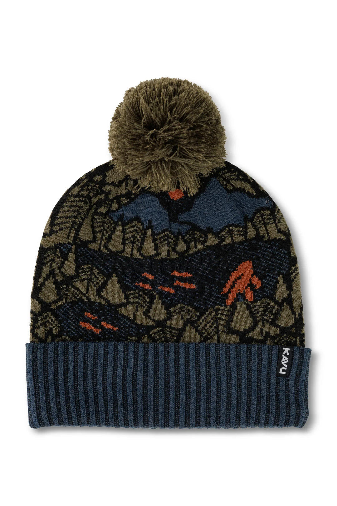 KAVU Herschel Pom Pom Beanie - Sasquatch Night