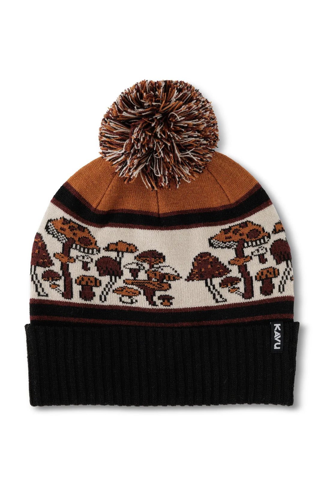 KAVU Herschel Pom Pom Beanie - Shroom Loom
