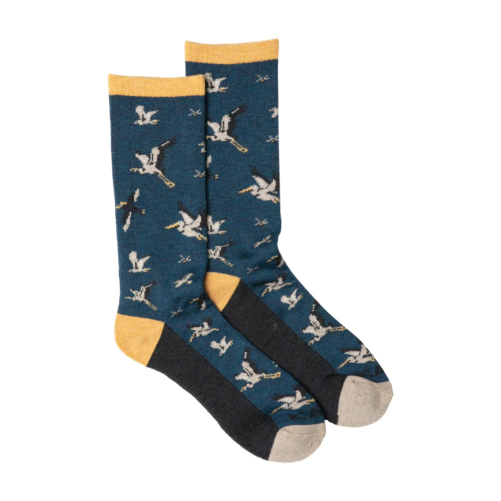 KAVU Moonwalk Socks - Angling Flock
