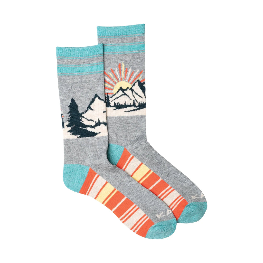 KAVU Moonwalk Socks - Sun Valley