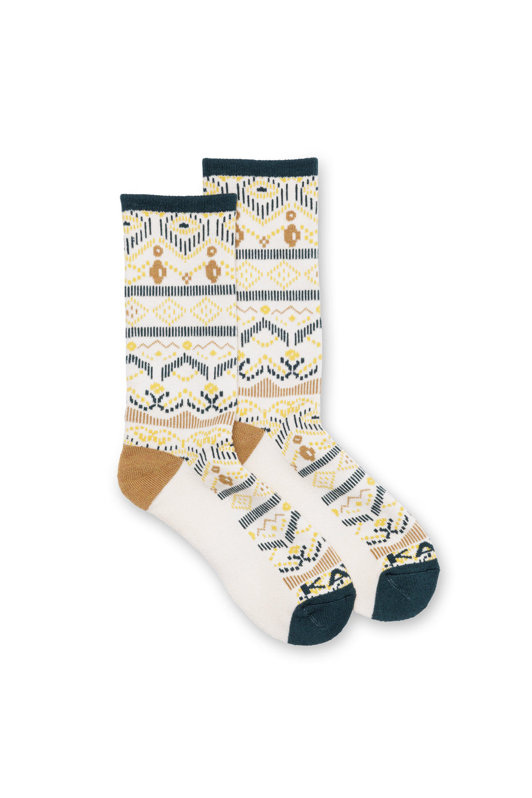 KAVU Moonwalk Socks in Woodland Holiday