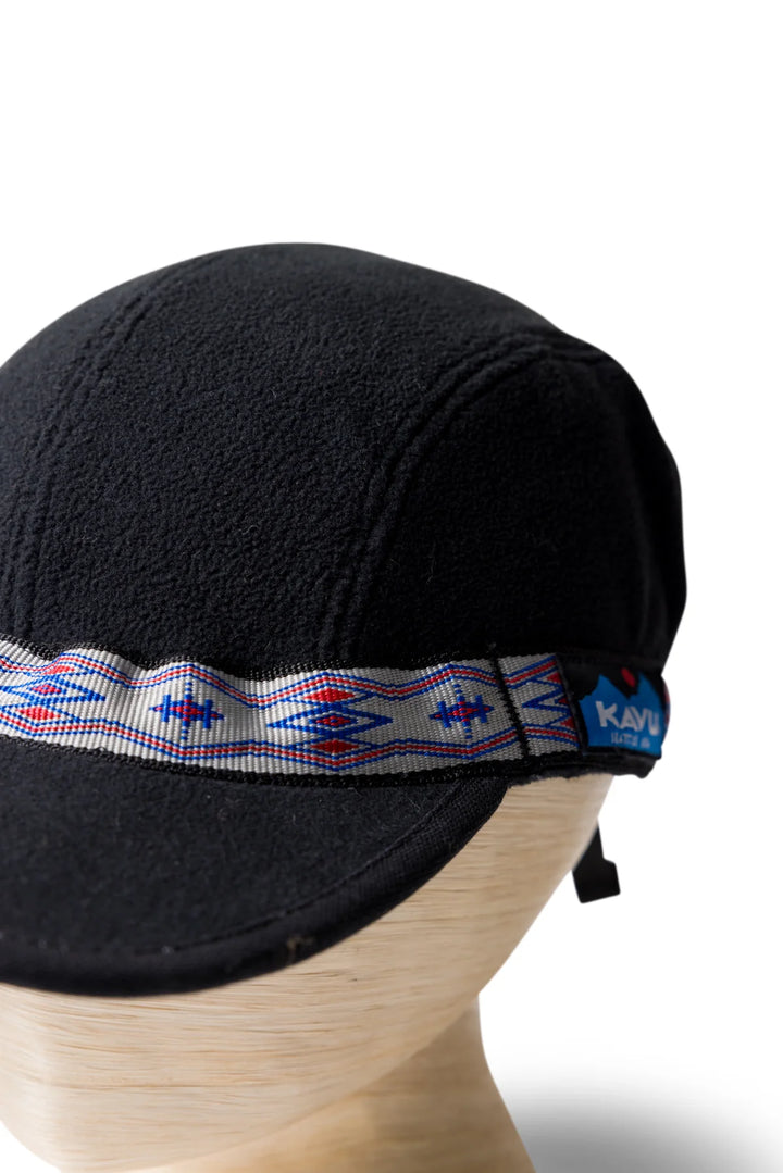Fleece Strapcap - Black Bean