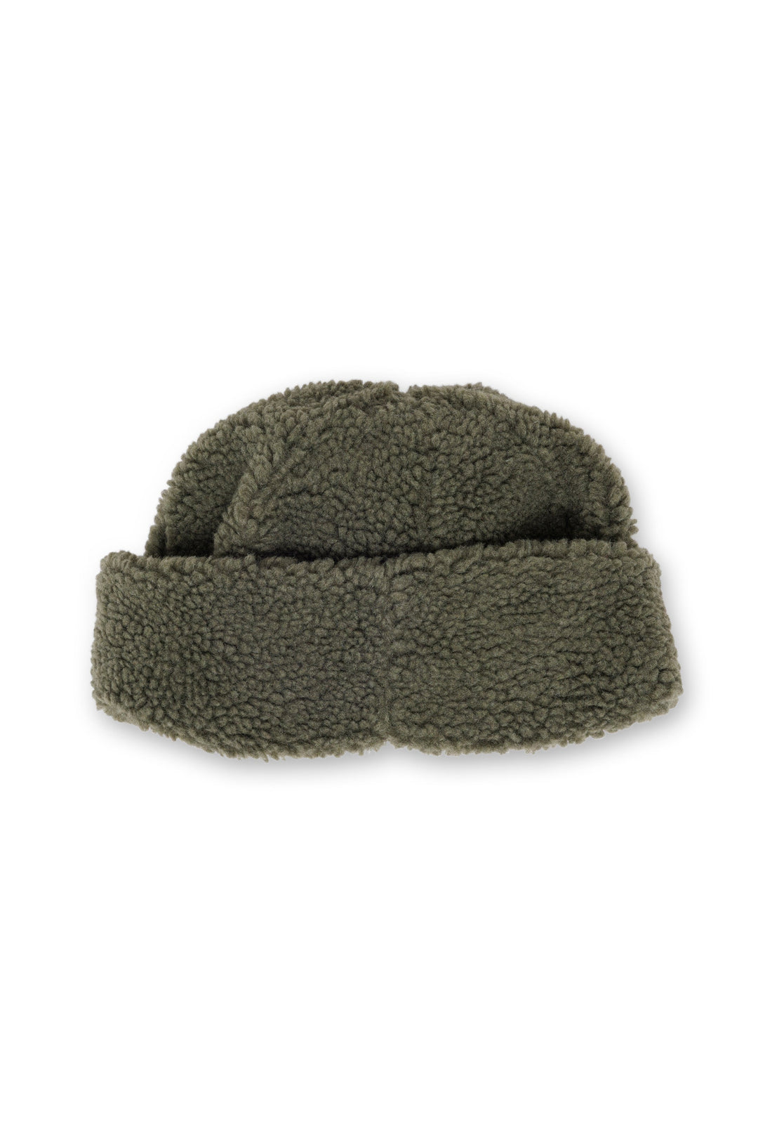 KAVU Fur Ball Beanie in Moss