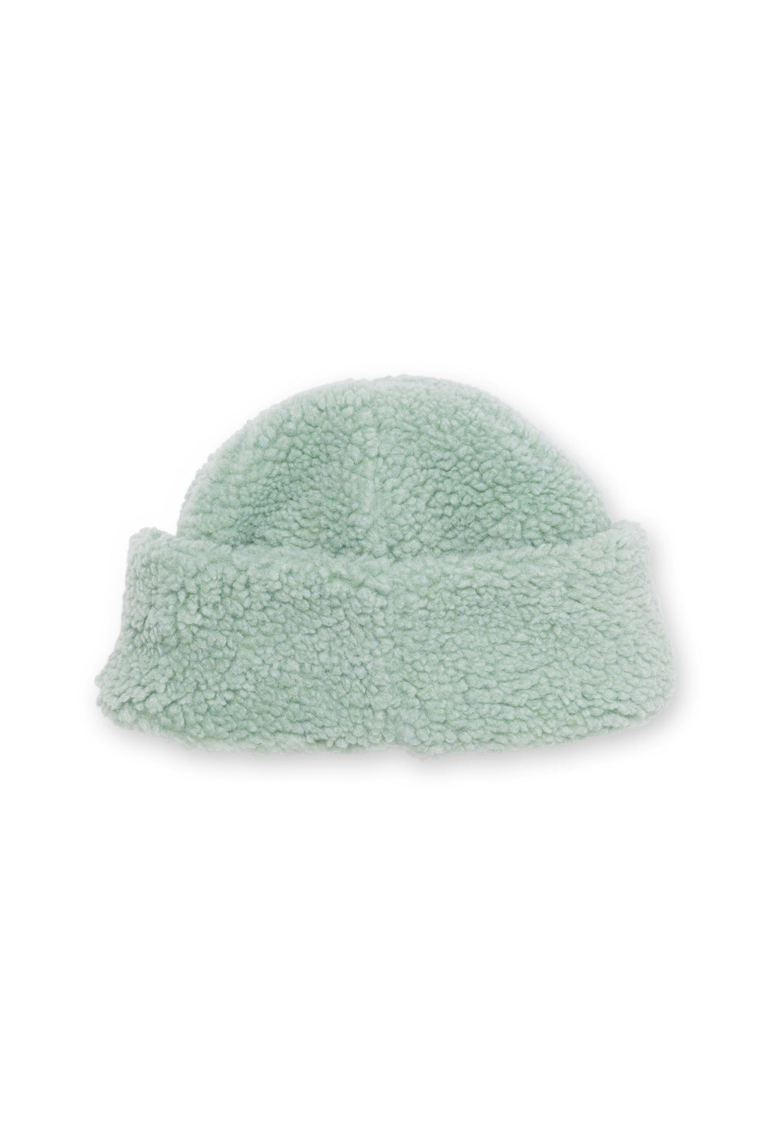 KAVU Fur Ball Beanie in Soft Sage