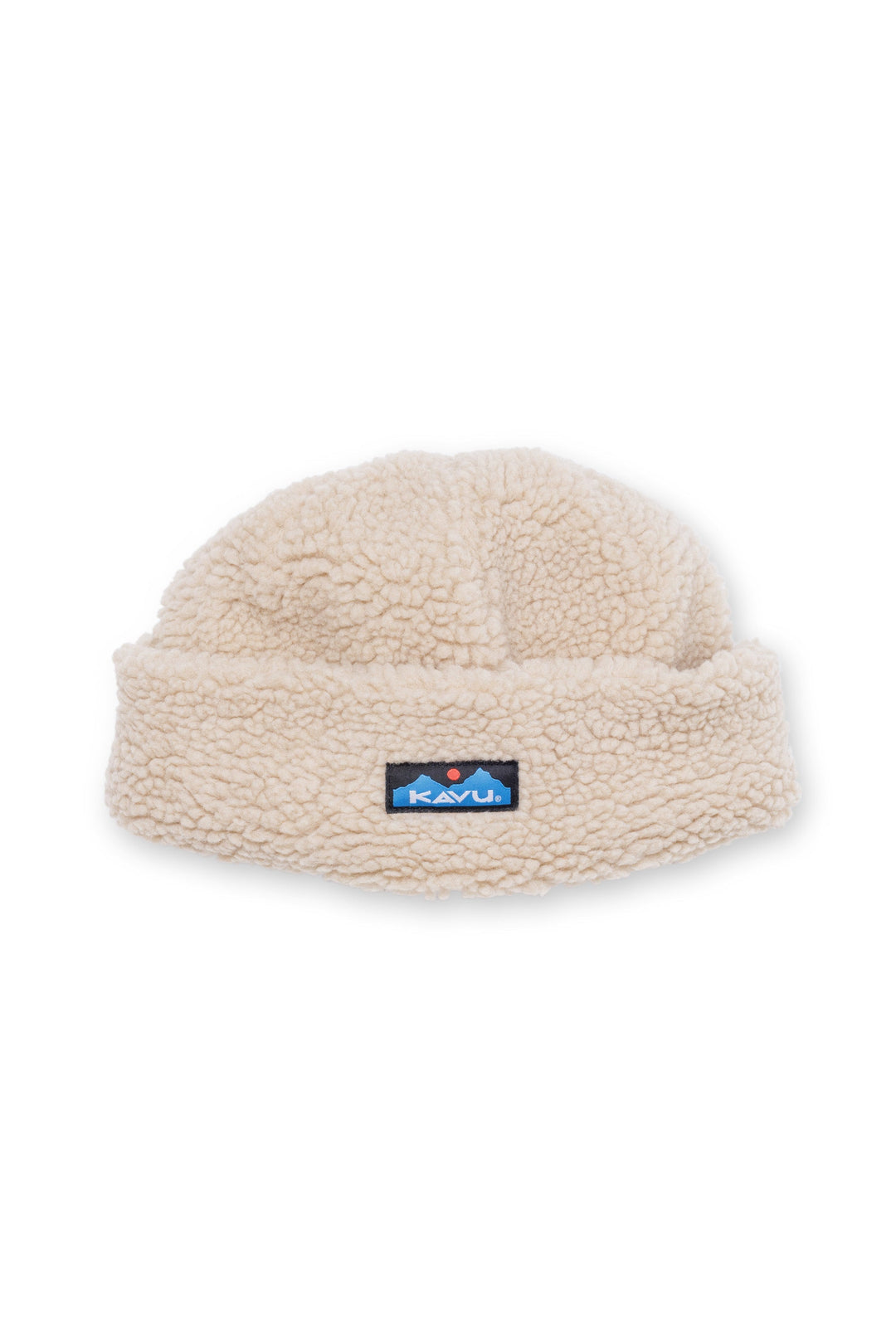 KAVU Fur Ball Beanie in Wax Paper