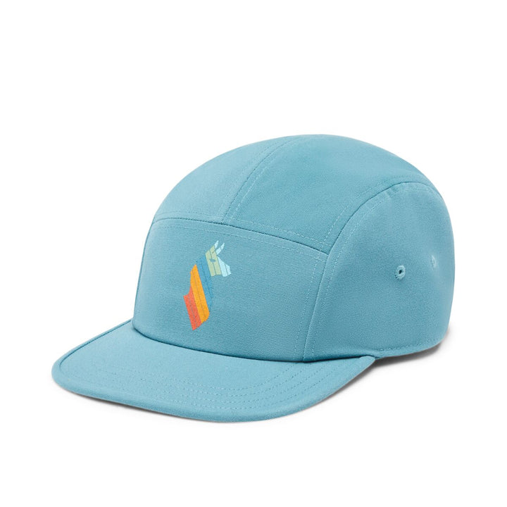 Llama Stripes 5-Panel Hat - Blue Spruce