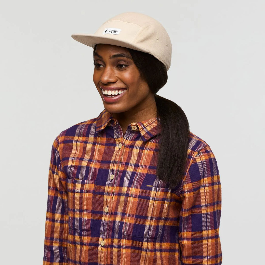 Fleece 5-Panel Hat - Oatmeal