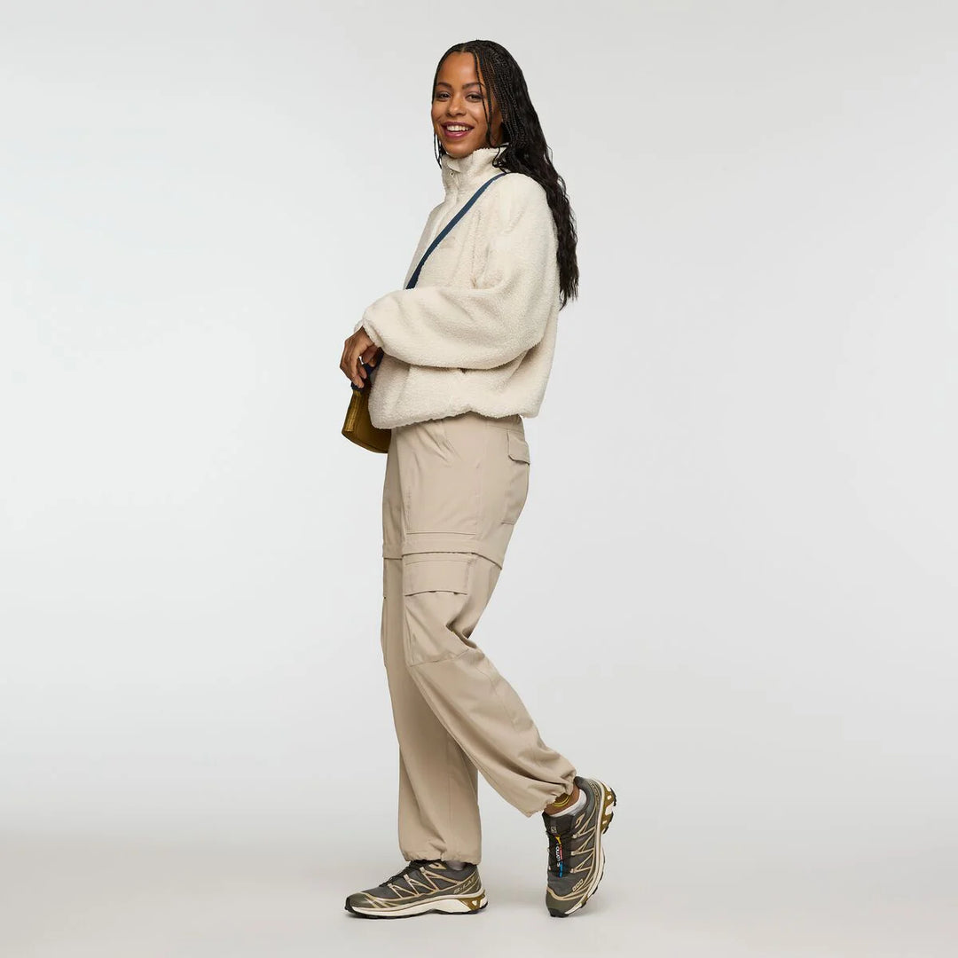 Bacano Fleece Pullover - Cream and Bone | Womens