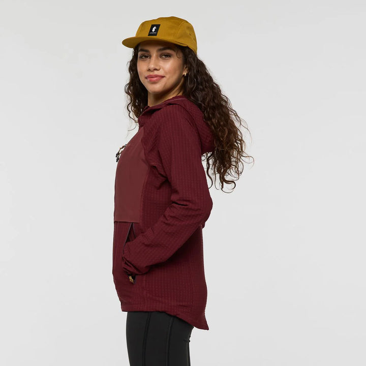 Yermo Hooded Jacket Mulberry | Womens
