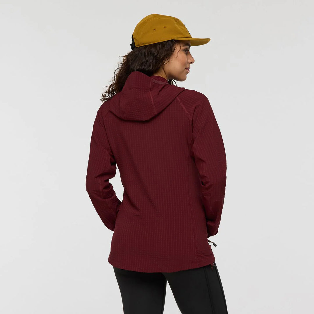 Yermo Hooded Jacket Mulberry | Womens