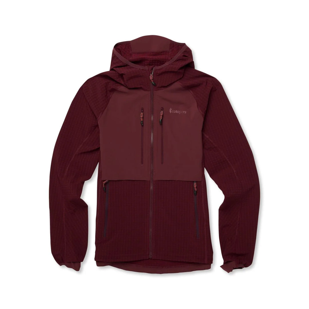 Yermo Hooded Jacket Mulberry | Womens