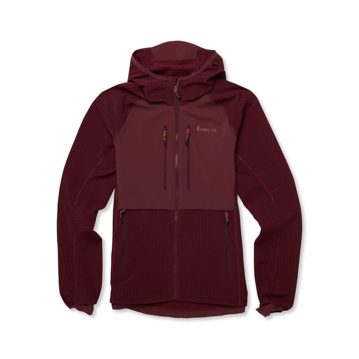 Yermo Hooded Jacket Mulberry | Womens