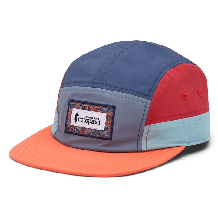 Altitude Tech 5-Panel Hat - Tempest/Hot Punch