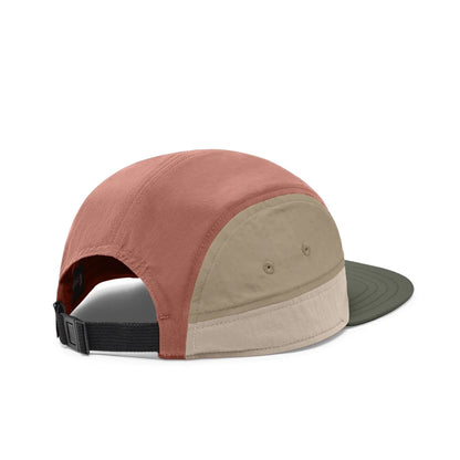 Tech 5-Panel Hat - Faded Brick and Fatigue