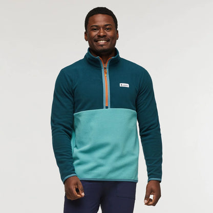 Amado Fleece Pullover - Abyss/Coastal