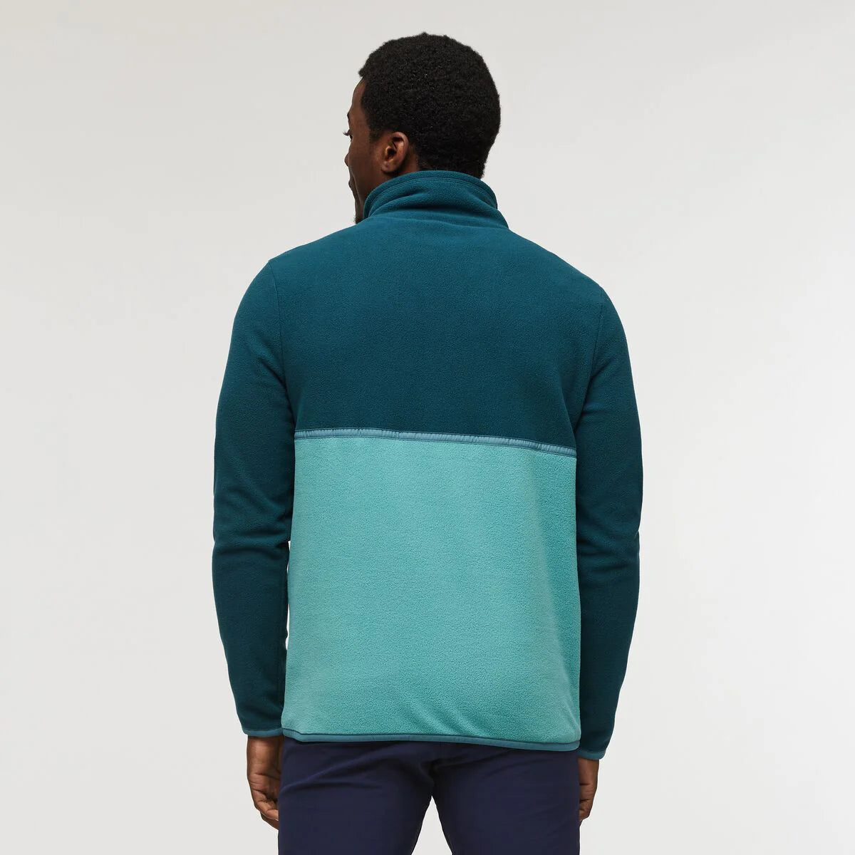 Amado Fleece Pullover - Abyss/Coastal