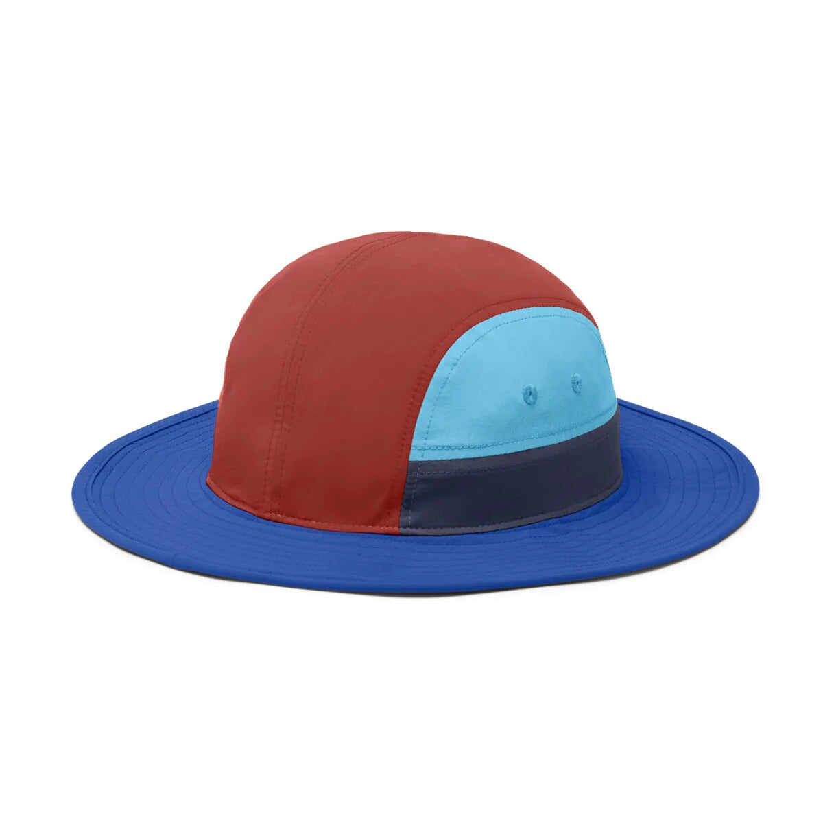 Tech Bucket Hat - Tamarindo and Scuba Blue