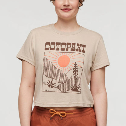 Western Hills Organic Crop T-Shirt - Oatmeal